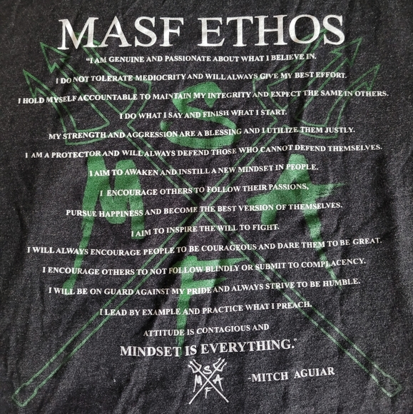 MASF ETHOS T Shirt - Picture 5 of 5